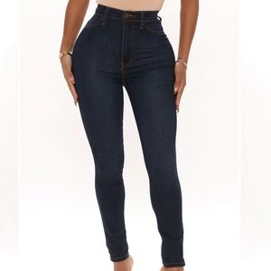 Fashion Nova high waisted jeans